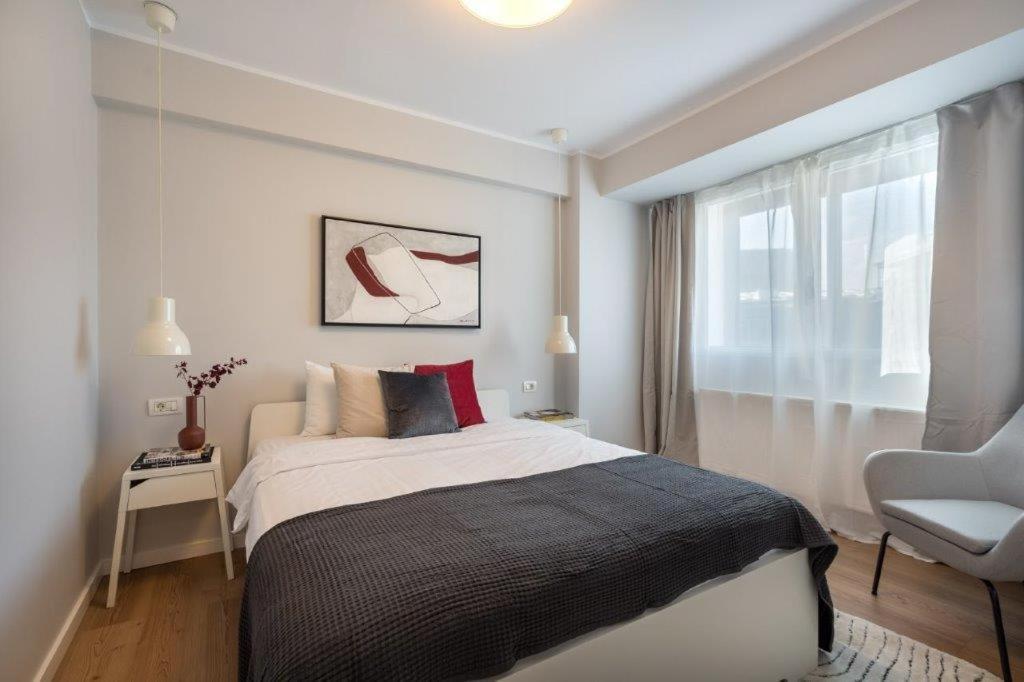 Downtown Modern - 2Br Apartment Bukarest Kültér fotó